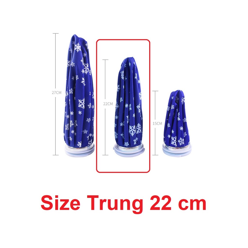 Túi chườm nước nóng, Chườm nước đá lạnh giúp giảm đau bụng kinh, giảm đau chấn thương