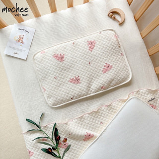 Mochee- Gối Đầu Điều Hoà Lụa Cotton Cho Bé Mochee/Joone