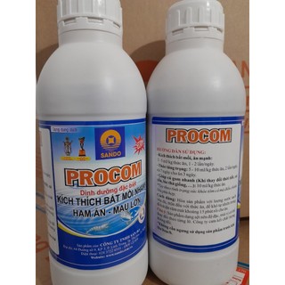 PROCOM - DINH DƯỠNG ĐẶC BIỆT CHO LƯƠN, CÁ, ẾCH
