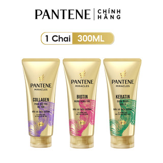 Dầu xả Pantene Pro- v 3 Phút diệu kì tuýp (300ml):Chăm Sóc Hư Tổn