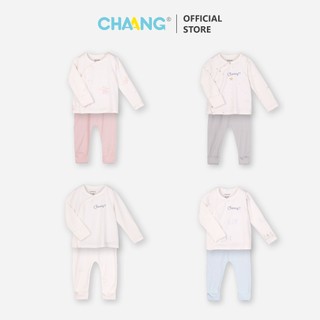 Bộ quần áo dài cúc chéo sơ sinh Fairy Chaang