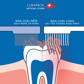 Bàn chải răng siêu mềm Curaprox CS 5460 Ultra Soft Thụy Sĩ