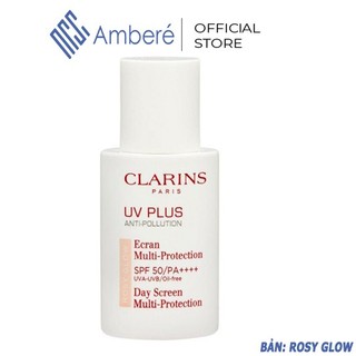 Kem chống Nắng Clarins Rosy Glow lên tone trắng hồng