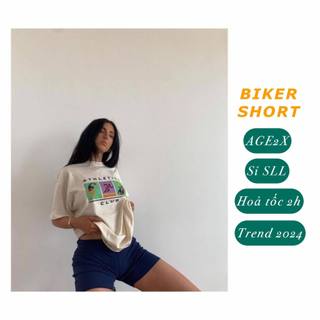 Quần Legging đùi, BIKER SHORT AGE2X - Chất lượng từng chi tiết nhỏ HÀNG CHÍNH HÃNG mua diện tết nào các nàng ơi.