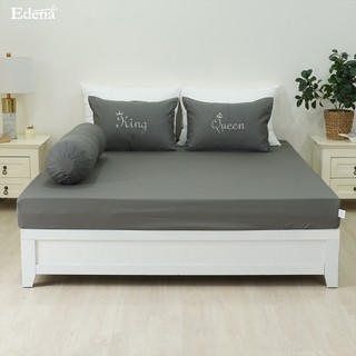 BỘ CHĂN RA 4 MÓN COTTON SOLID THÊU EDENA