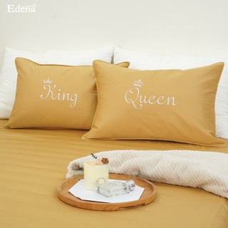 BỘ CHĂN RA 4 MÓN COTTON SOLID THÊU EDENA