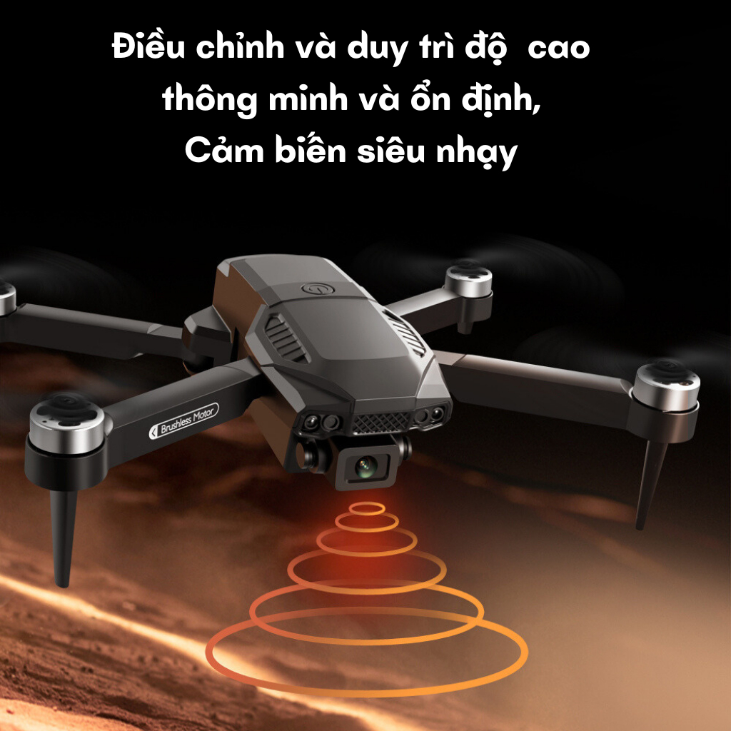 Plycam mini F198 Pro, Máy Bay Điều Khiển Từ Xa 4 Cánh Flycam Cao Cấp 2 Camera, Pin Lithium 1800mAh bay 18 Phút | BigBuy360 - bigbuy360.vn