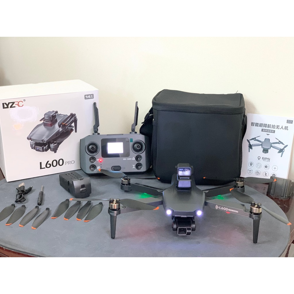 Máy Bay Flycam Camera 8k L600 Pro Max Có GPS Cảm Biến Chống Va Chạm, Gimbal Chống Rung 3 Trục, Động Cơ Không Chổi Than | BigBuy360 - bigbuy360.vn