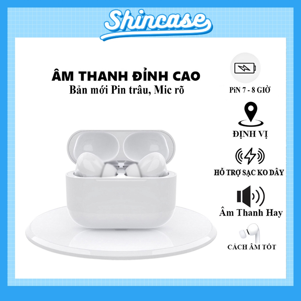 Tai nghe Bluetooth A.P.2/A.P.Pro/A.P.3 Không Dây Pin Trâu, Full Chức Năng, Định Vị, Đổi Tên - Shin Case