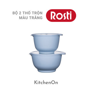 Bộ 2 thố nhựa xanh Bắc Âu Rosti