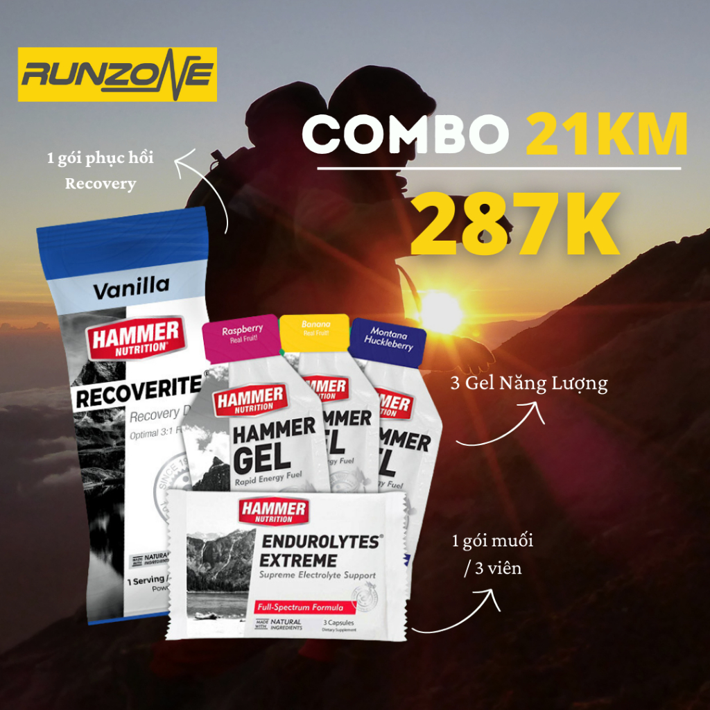 Combo Dinh Dưỡng Marathon 21km, 42km- RunZone