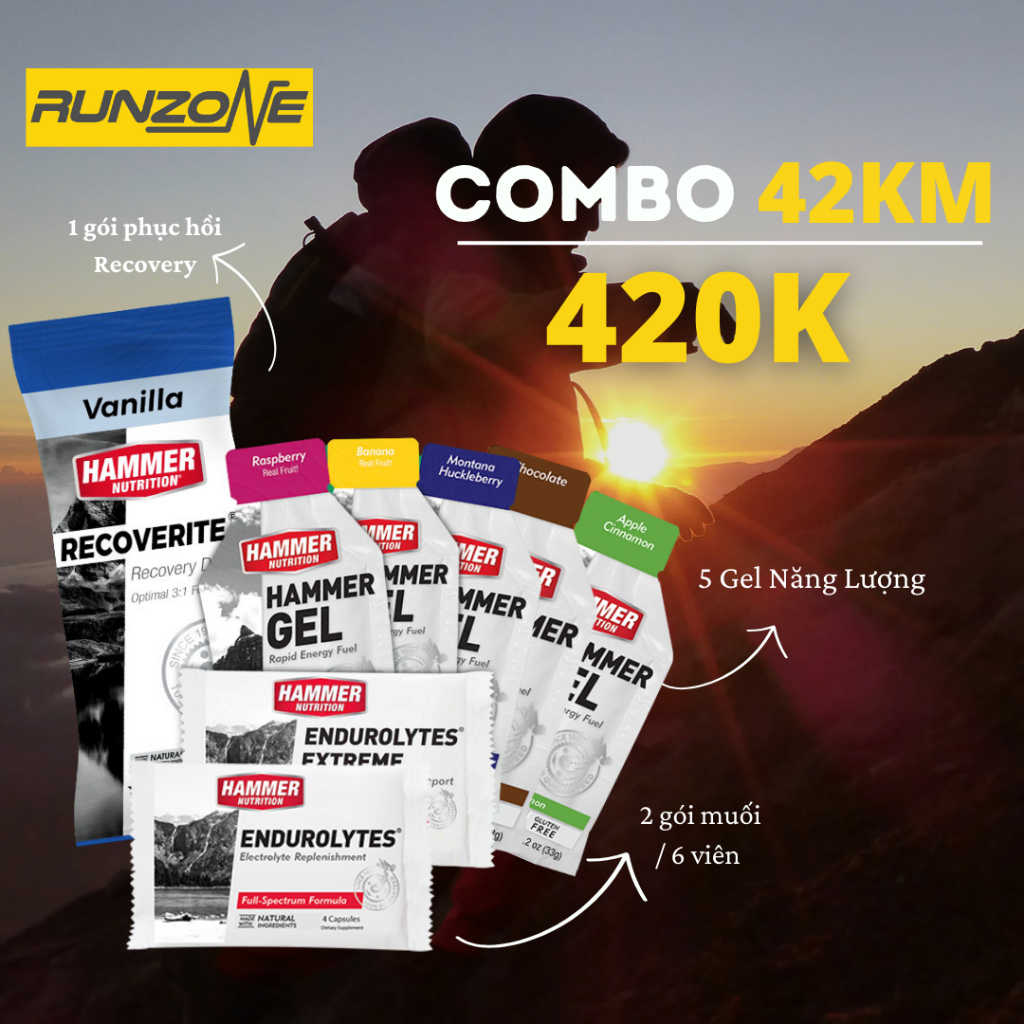 Combo Dinh Dưỡng Marathon 21km, 42km- RunZone