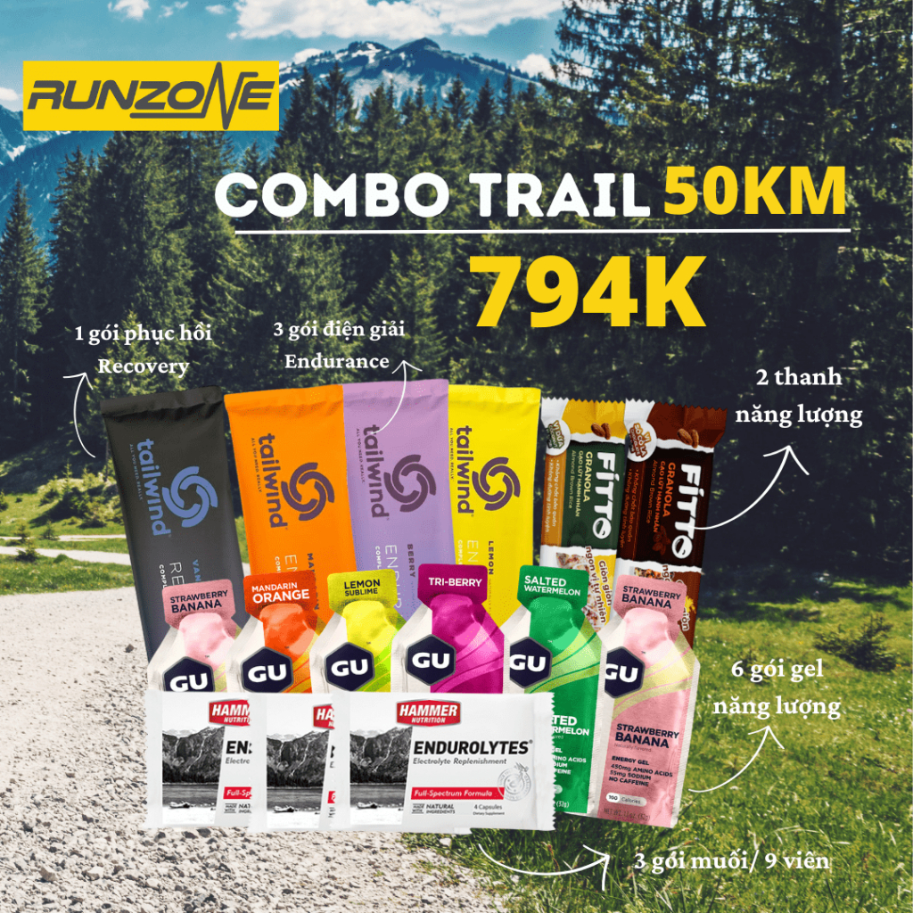 Combo Dinh Dưỡng Marathon 21km, 42km- RunZone