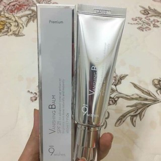 Kem dưỡng trắng nâng tone - Kem dưỡng 9Wishes Vanishing Blam Premium nâng tone