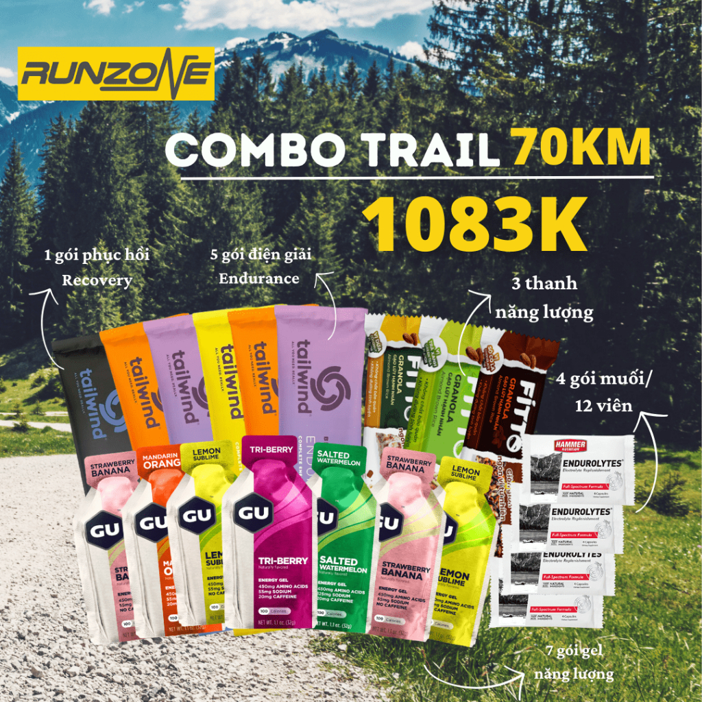 Combo Dinh Dưỡng Marathon 21km, 42km- RunZone