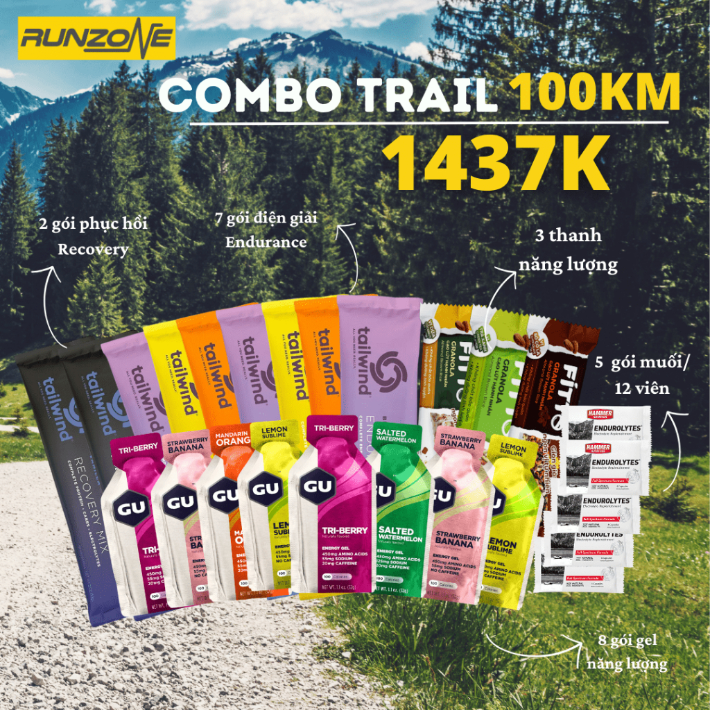 Combo Dinh Dưỡng Marathon 21km, 42km- RunZone