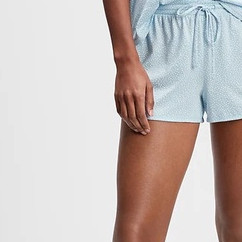 Quần short thun mặc nhà nữ xuất khẩu