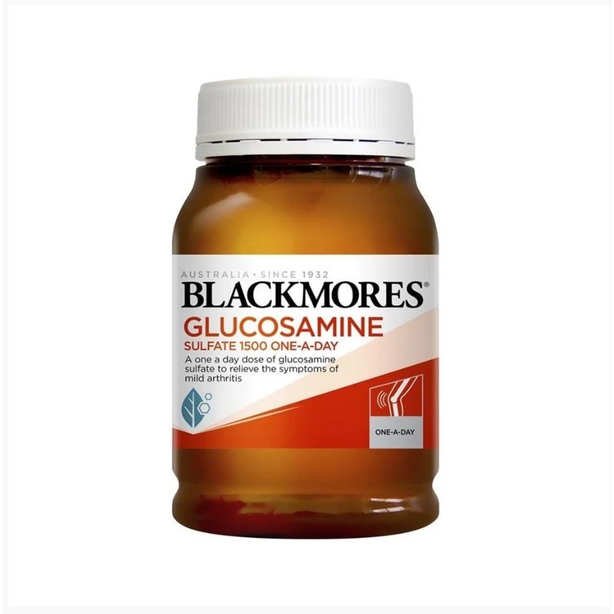Blackmores Viên Uống Hỗ Trợ Cải Thiện Viêm Khớp Glucosamine Sulfate 1500mg One-A-Day 180 Viên