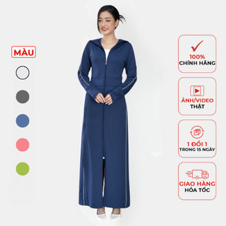 [ Tặng Kèm Khẩu Trang] Áo Chống Nắng Toàn Thân 2 Lớp Dáng Dài N Vải Thông chống tia UV >98% CN30