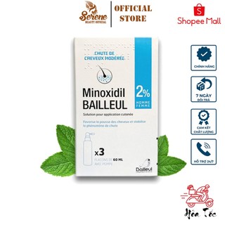 Dung dịch giúp mọc tóc KARMEL Minoxidil Bailleul 2% 60ml