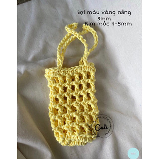 Cuộn 500gr Dây dệt 3mm màu có lõi,thắt túi macrame, đồ handmade