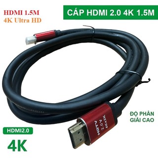 Dây cáp hdmi 1.5m - 4k ultra hd 2.0