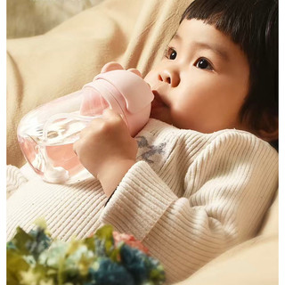 Bình Tập Hút Nước Khủng Long Baby House 260ml - Nhựa Tritan Cao Cấp, Không BPA, Ống Hút Silicone Mềm Mại Cho Bé