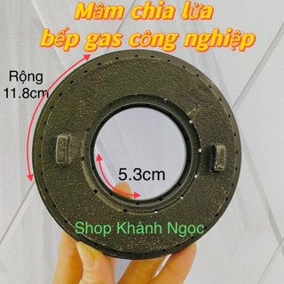 Mâm chia cửa bếp gas khè 4 vòng lửa , bếp khè công nghiệp - chất liệu gang đúc nguyên khối