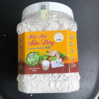 Bột sắn dây hữu cơ, tinh bột sắn dây sạch mịn, thơm ngon, hộp 500gr.