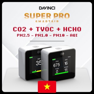  Máy Đo Chất Lượng Không Khí DAVINCI SmartAir Super Pro 