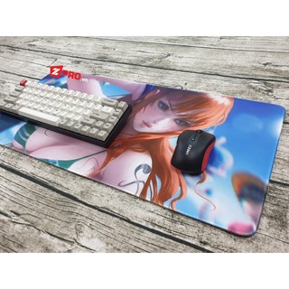 Lót chuột One Piece Nami (Fanart - 60x30cm)