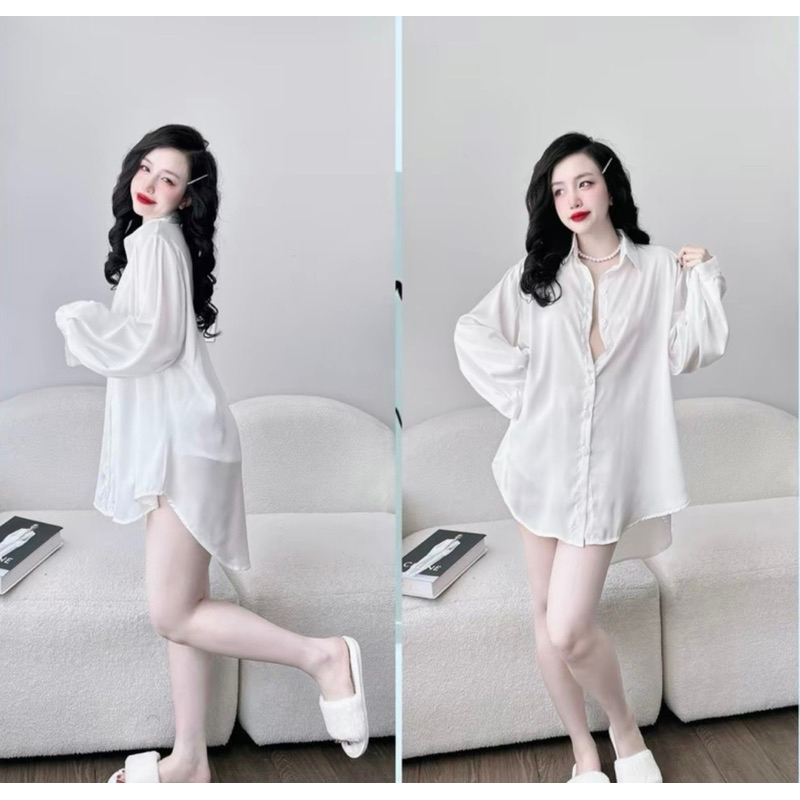 👉Sét áo yếm lụa quần đùi👉 sexy dễ thương lụa satin đồ bộ giá sỉ