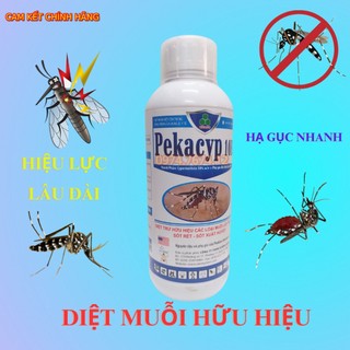 Thuốc diệt muỗi Pekacyp 10EC 1 lít - diệt muỗi trong y tế