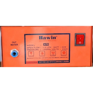 Máy phun sương Hawin A70 40W (sử dụng được đế 15 béc)