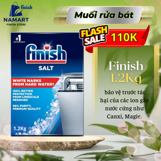 Muối Finish dành cho máy rửa bát/ máy rửa chén
