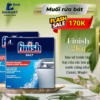 Muối Finish dành cho máy rửa bát/ máy rửa chén