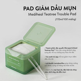 Mediheal Toner Pad 100 miếng