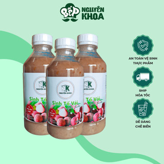 Sinh tố vải nguyên khoa bình 1 lít - bếp nguyên khoa