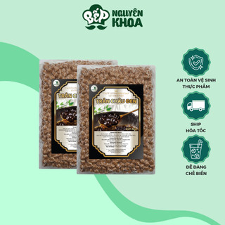 Trân châu đen nguyên khoa 1kg, dẻo, dai, ngon, không bị cứng, để được 12 tiếng - BẾP NGUYÊN KHOA