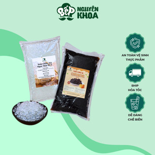 Trân châu 3q trắng ngọc trai 2kg giòn, thơm ngon, tiết kiệm, tiện lợi nguyên khoa - BẾP NGUYÊN KHOA