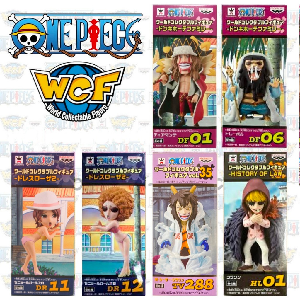 [Có sẵn 🔥] Mô hình One Piece Băng Doflamingo 2 chính hãng - Onepiece Băng Doflamingo WCF -Mô hình wcf