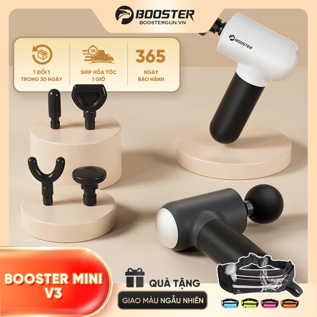 Máy Massage Booster V3 - 6 cấp độ - Công suất 45W.