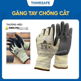 Găng tay chống cắt Venicut52 chống cắt, chịu nhiệt 250 độ Bao tay lớp phủ pu dày, chống dầu, ôm tay - THINKSAFE
