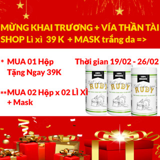 Bột cám gạo Ruby Siêu mịn chính hãng