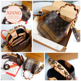 Túi lv nâu sz 18 nhỏ xinh gồm 2 túi