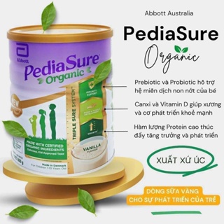 Chính hãng Sữa PediaSure Organic Nội địa Úc lon 800g hỗ trợ tăng cân và