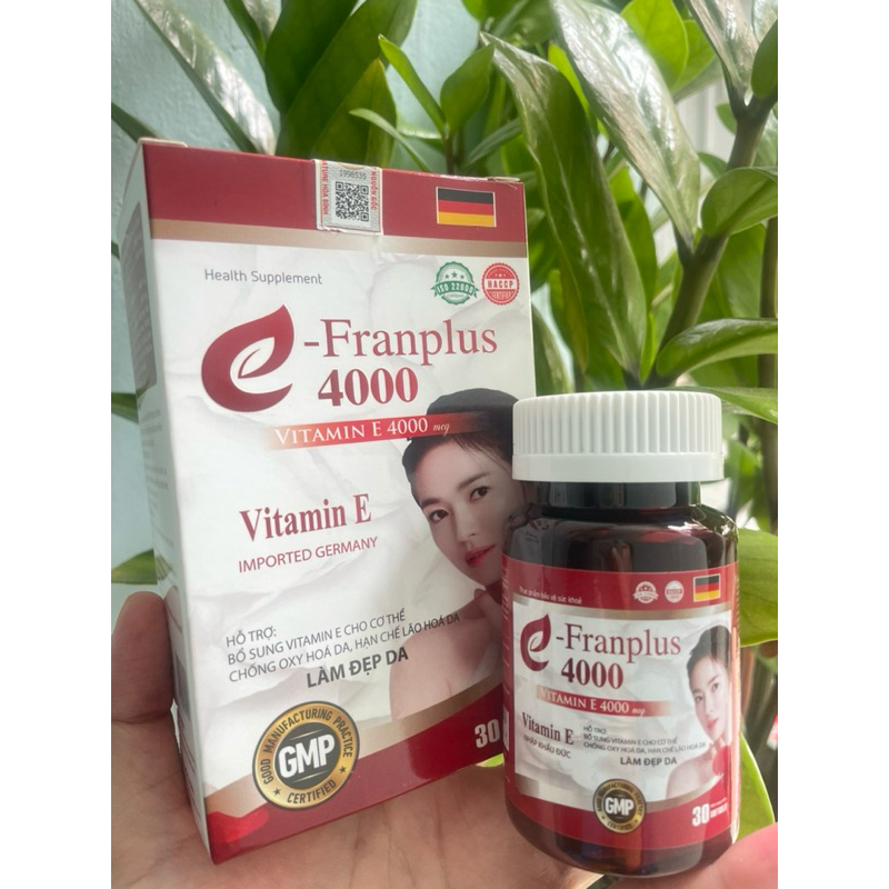 Viên uống Vitamin E 4000
