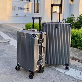 Vali du lịch có bánh xe có móc khóa mật khẩu bằng nhôm chống trượt chống trầy 20-24-inch bảo hành 1 năm