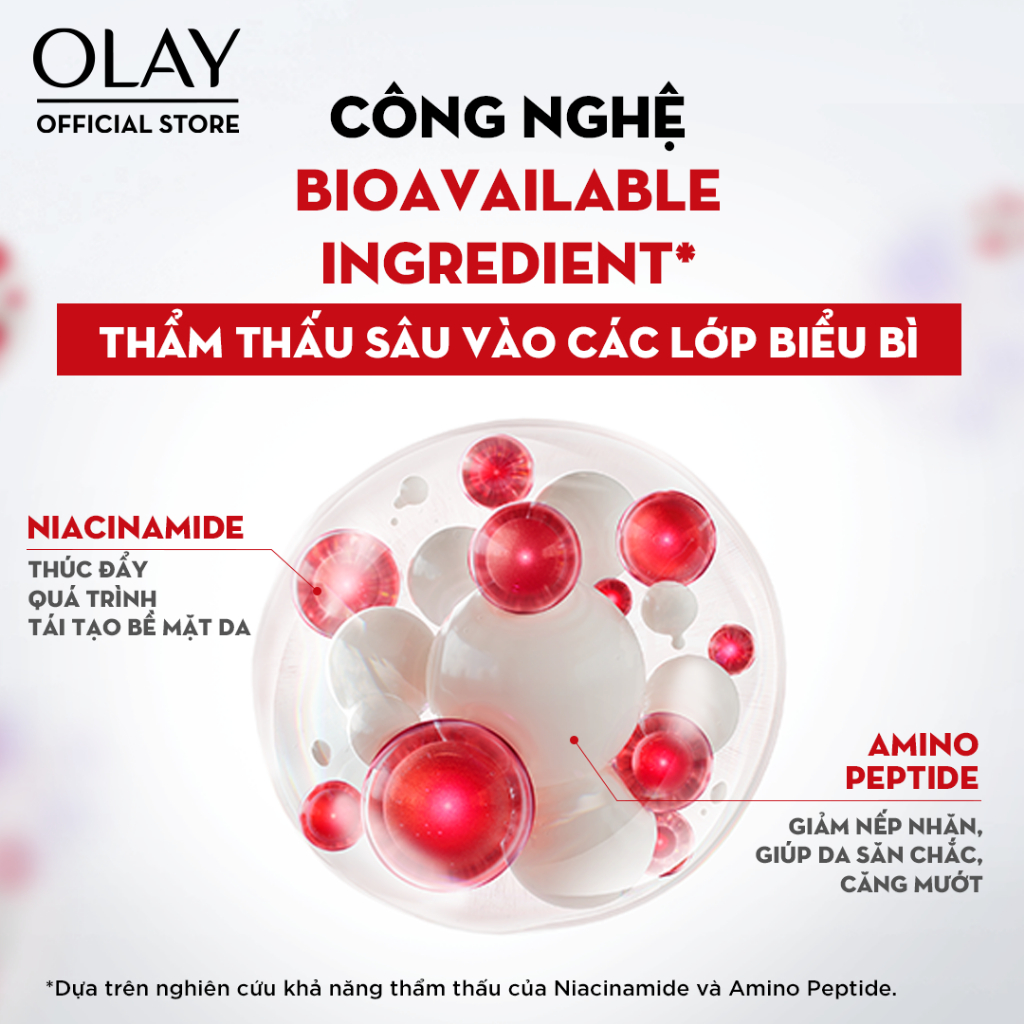 Combo 2: Kem Dưỡng Ẩm Ban Ngày Căng Mướt, Sáng Khỏe & Phục Hồi Dấu Hiệu Lão Hóa OLAY REGENERIST 50G X2