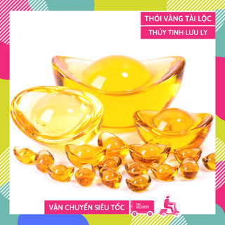 Thỏi vàng phong thủy tài lộc kim nguyên bảo sinh vượng khí - Nhiều cỡ